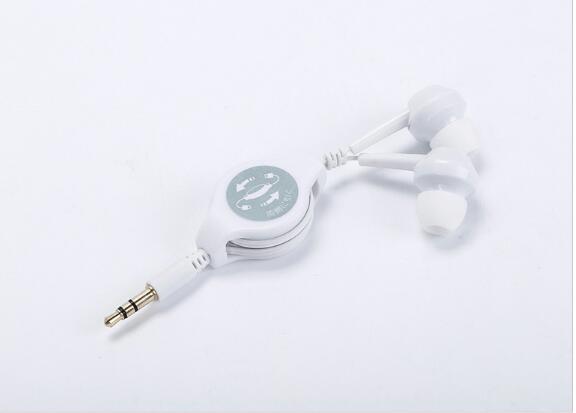 Running Sport Earphone Circular Telescopic In-Ear