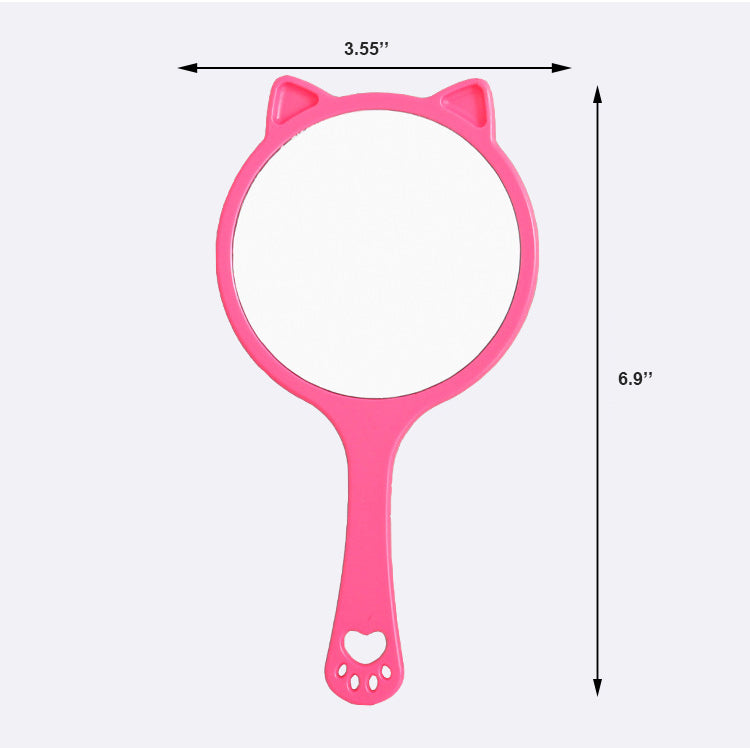 Cat Shaped Handle Mirror