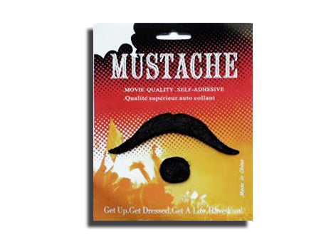 Faux Costume Mustache w/Goatee