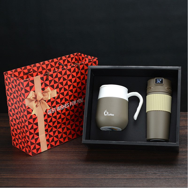 304 Stainless Steel Vacuum Insulated Water Bottle Tea Coffee Mug Gift Set