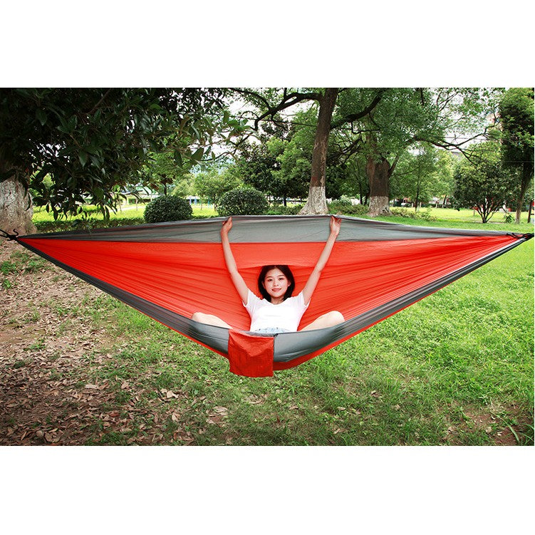 Ultralight 210T Nylon Portable Camping Hammock For Two Persons