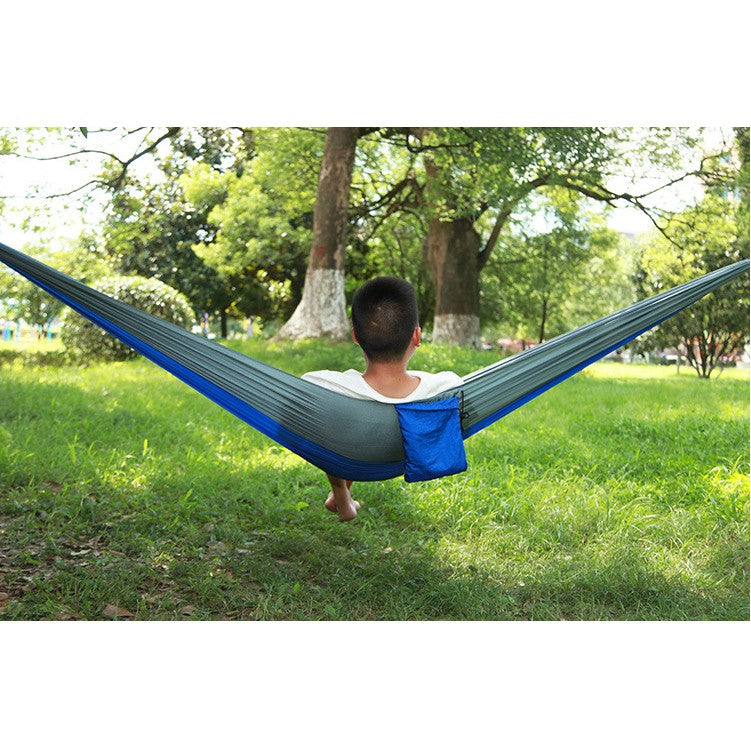 Ultralight 210T Nylon Portable Camping Hammock For Two Persons