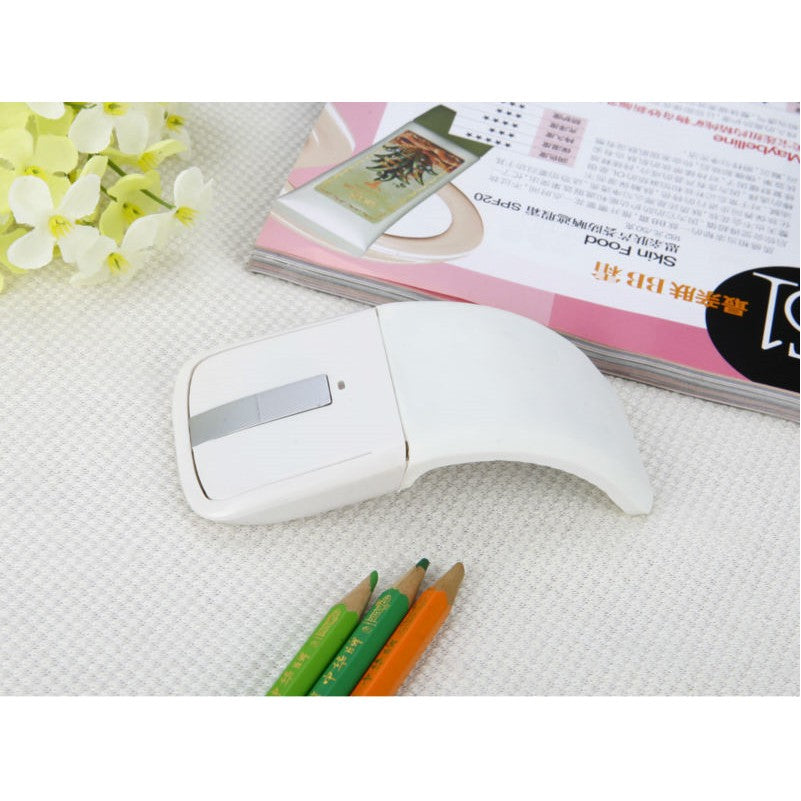 Ultra Thin Foldable 2.4G Wireless Mouse Foldable Computer Mouse