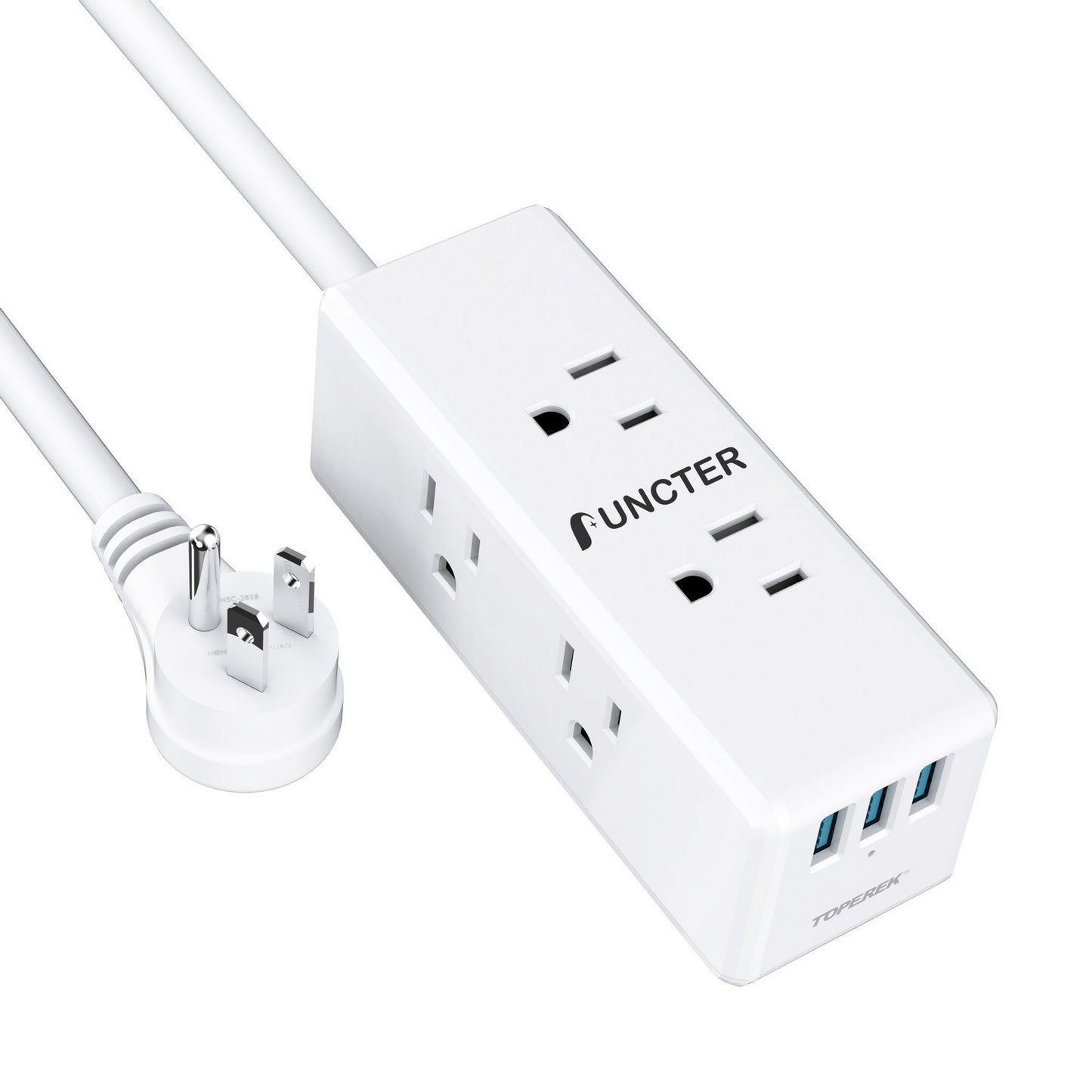 6 outlet power strip in 1.5 meters wired long with/without 3 USB port