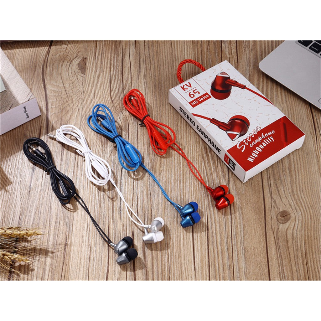 Sport Earbud Running Durable New Outdoor Earphones W/ Box Packing