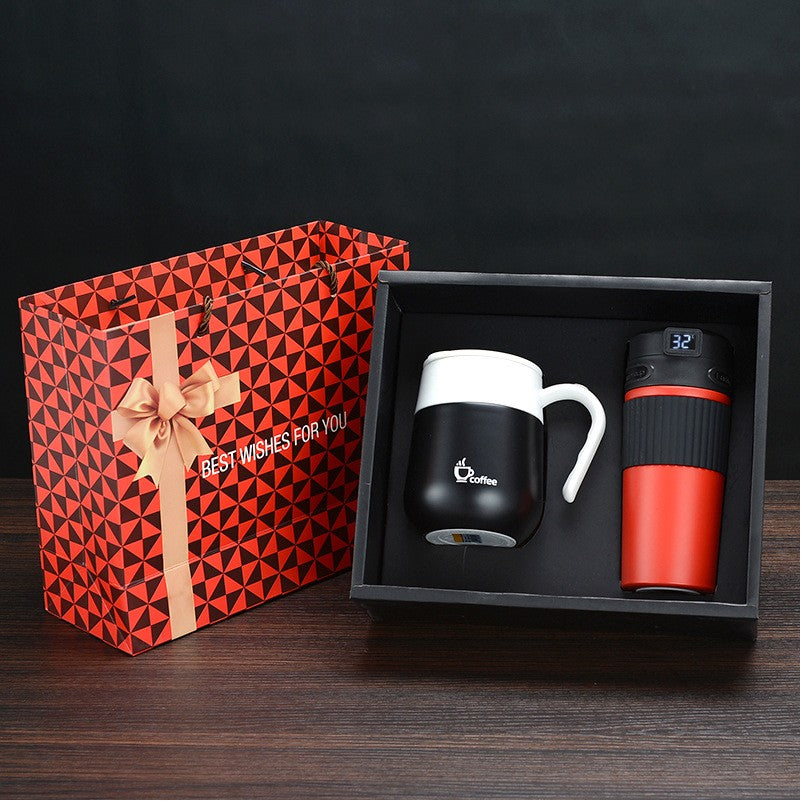 304 Stainless Steel Vacuum Insulated Water Bottle Tea Coffee Mug Gift Set