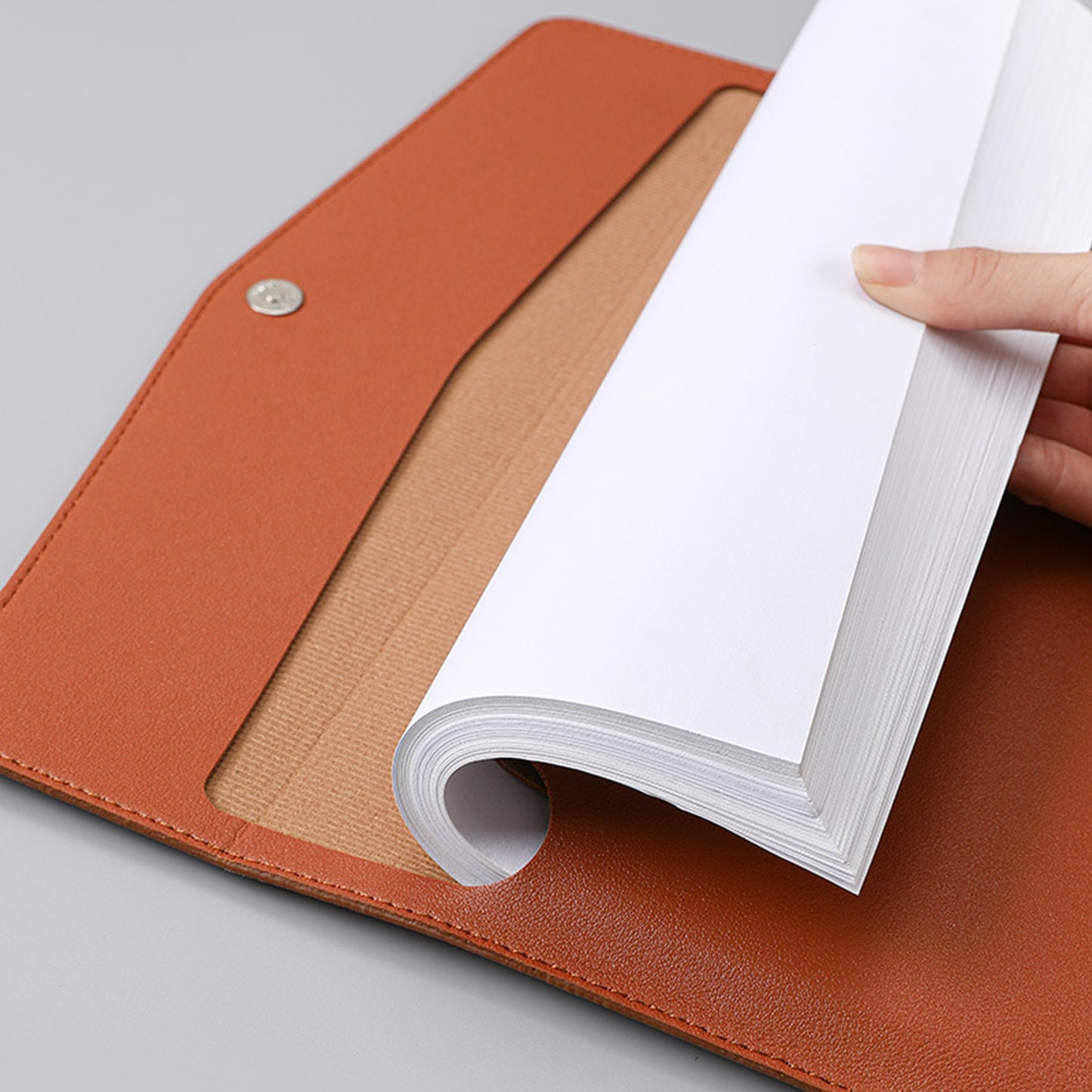 PVC Leather A4 Document Bag