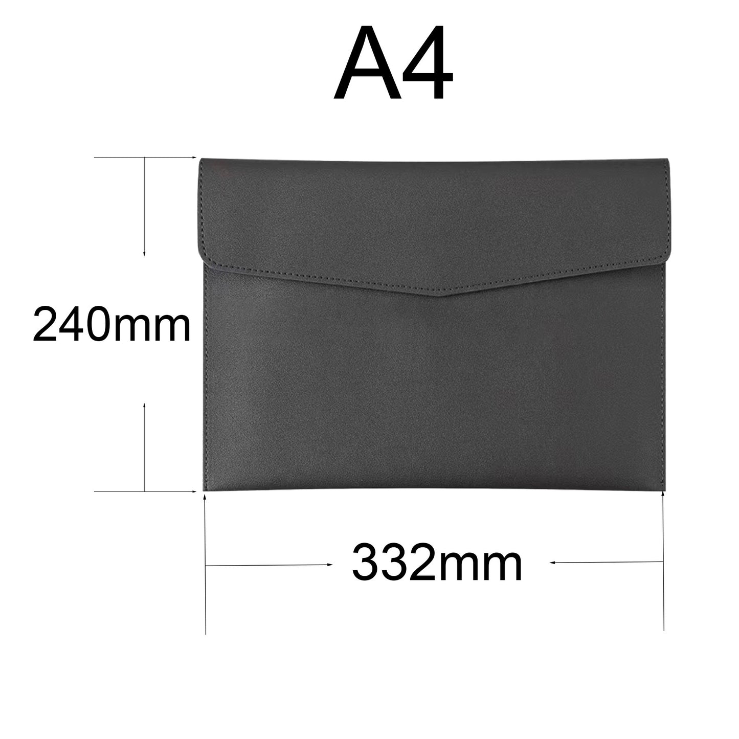 PVC Leather A4 Document Bag