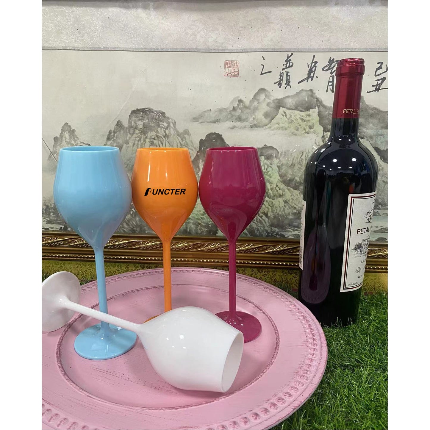 4.4 Oz. Plastic Wine Glasses