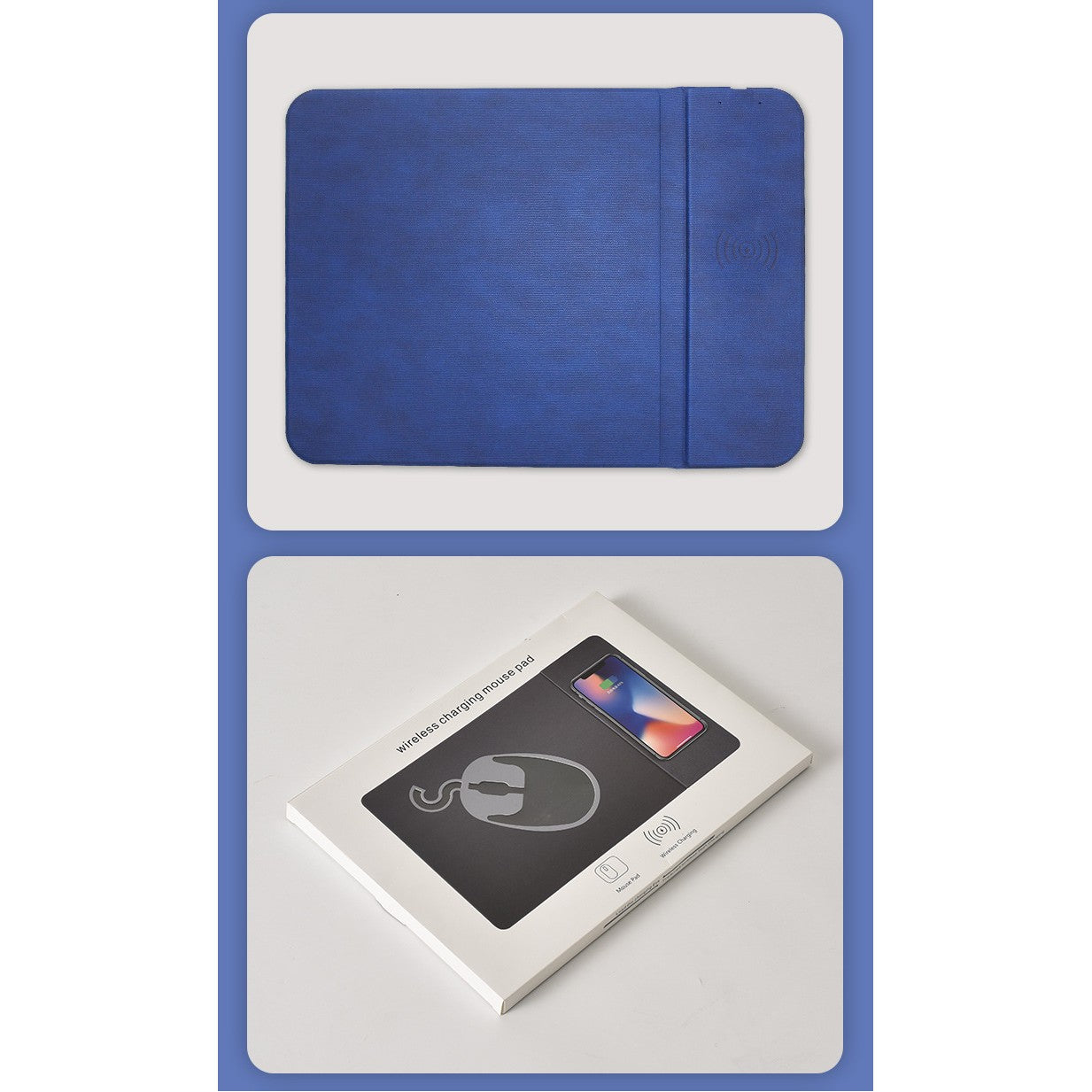 15W Wireless Mouse Pad w/Kickstand