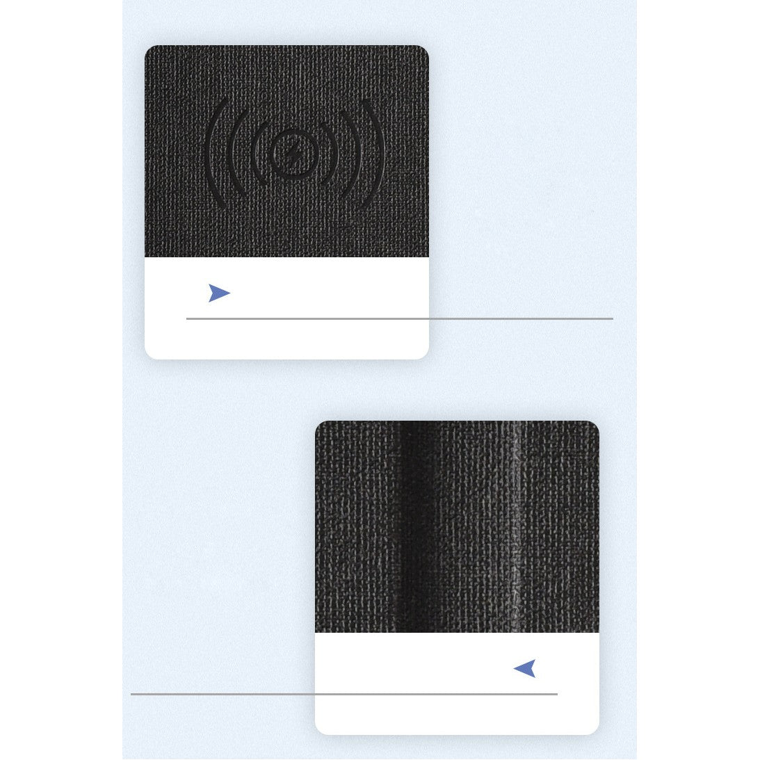 15W Wireless Mouse Pad w/Kickstand