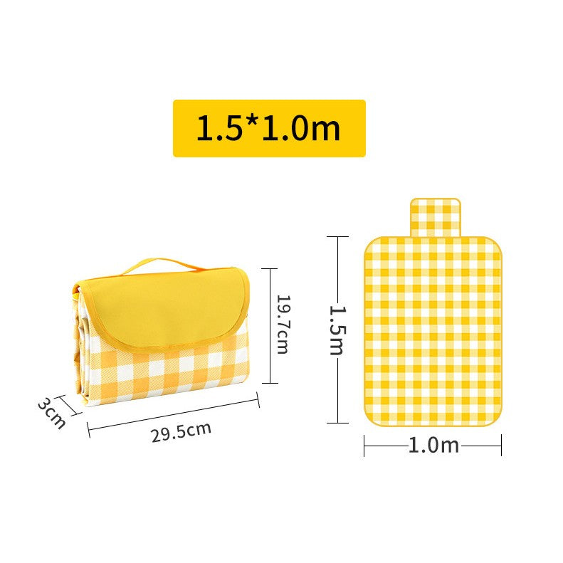 59x39 inch Outdoor Picnic Blanket Foldable Waterproof Sand Mat Beach mat for Travel Camping Hiking