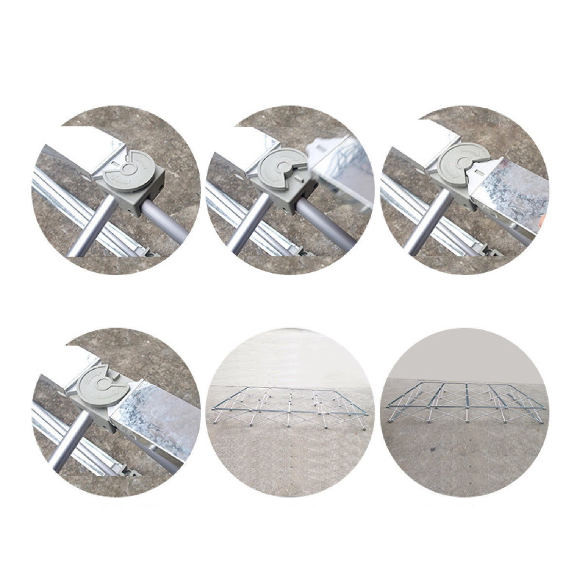 8 x 8' Display Kit Backdrop Wall Kit Backwall W/Hardware, Carry Bag Banner Stand POP UP Display