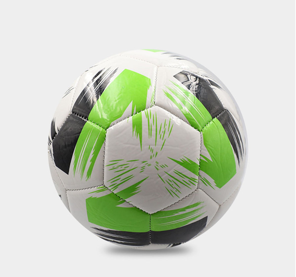 #4 2.7 mm Thick Glassy PU Surface Soccer Ball w/Rubber Bladder
