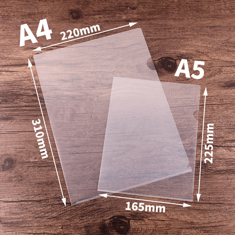 Plastic Folders for Document A4 Size File Folder ( Transparent )