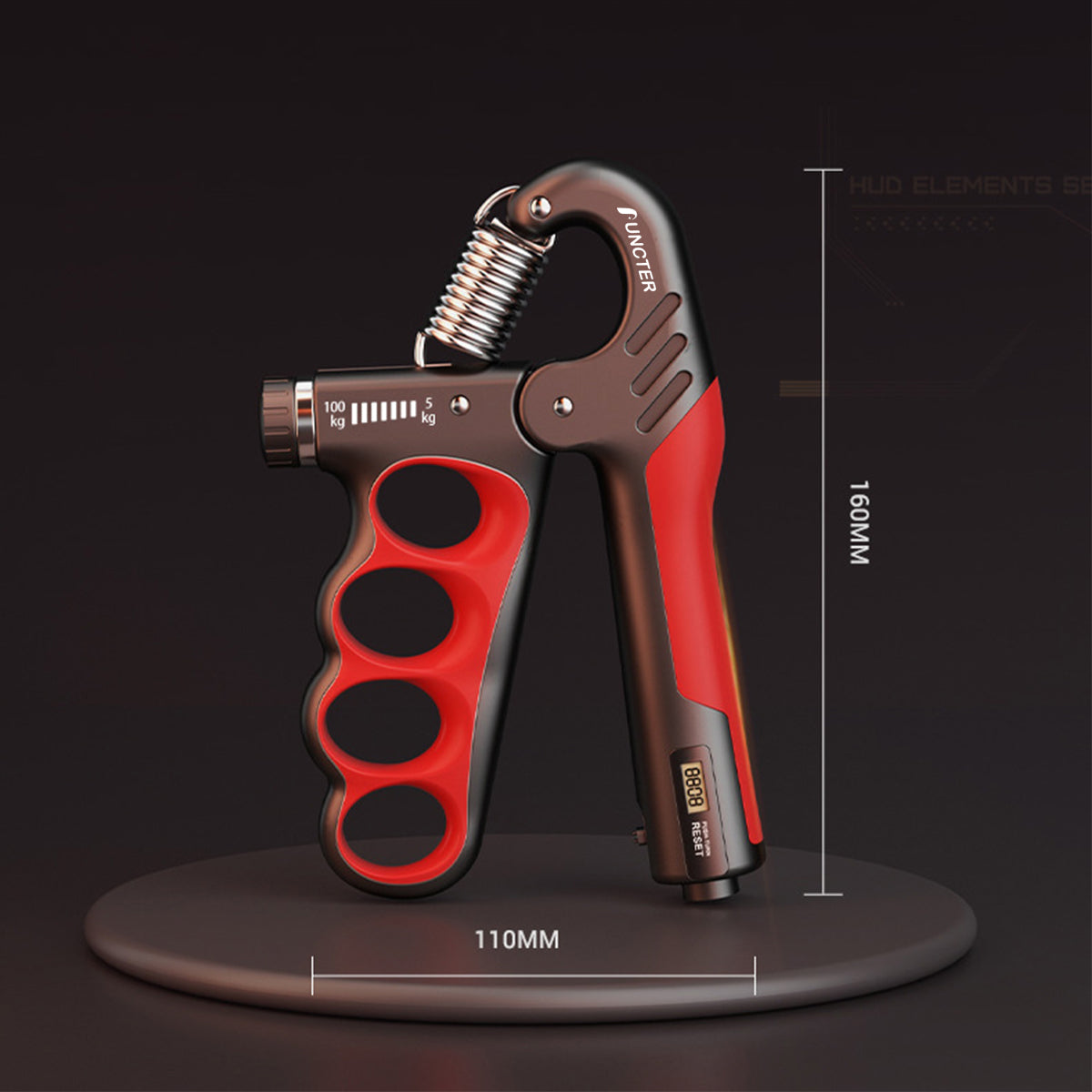 Hand Grip Strengthener Adjustable Resistance Gripper