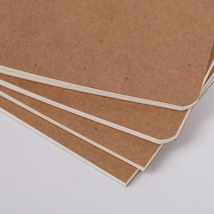 Paper thickness is clearly visible