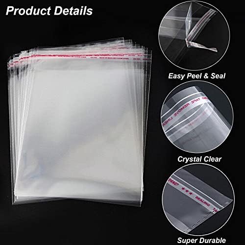 7 x 11" Self Sealing Cellophane Bags