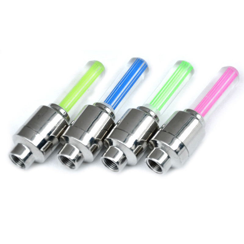Long Style Bike Air Valve Bicycle Light