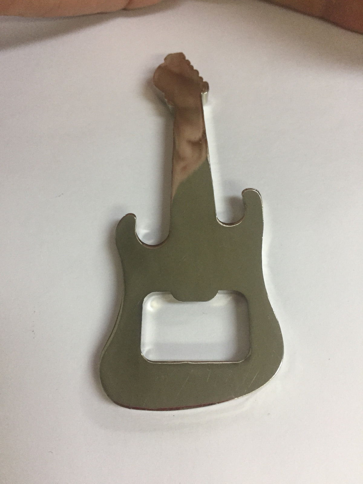 Guitar Shaped Bottle Opener Key Chain