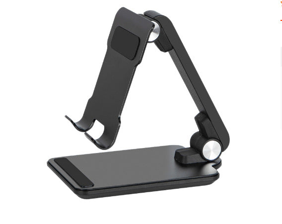 Foldable Square Base Aluminum Alloy Desktop Phone Stand Laptop Stand