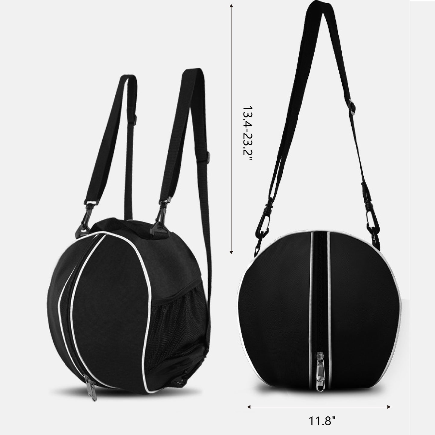 Basketball Training Bag Waterproof Backpack with Detachable Strap Sling Bag