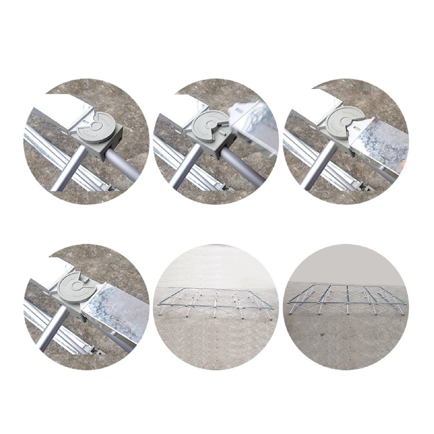 8' x 8' Backdrop Wall Kit Display Kit Backwall W/Hardware, Carry Bag Banner Stand POP UP Display