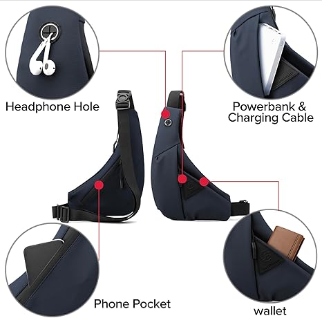 Sling Backpack Crossbody Shoulder Bag