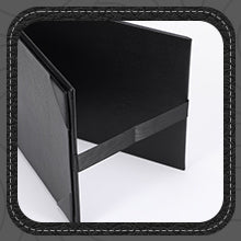 5 x 7" 2 Views Dinner Menu Cover Table Tent