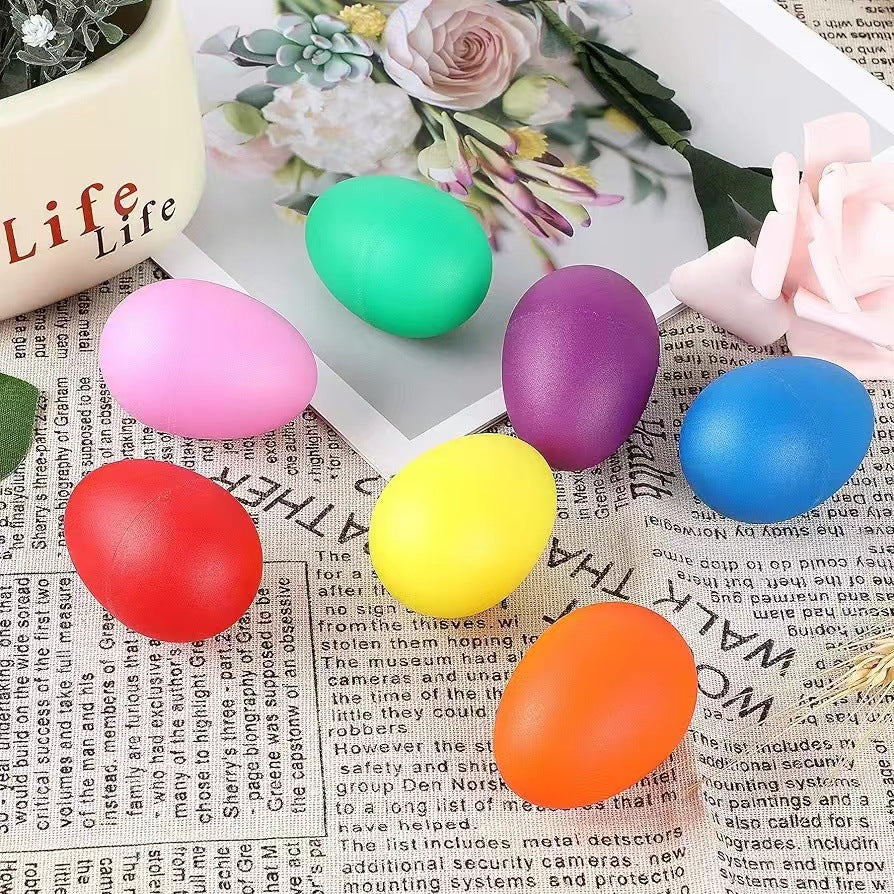 Plastic Sand Egg Shaker