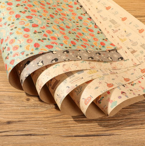 Kraft Paper Wrapping Paper For Gifts