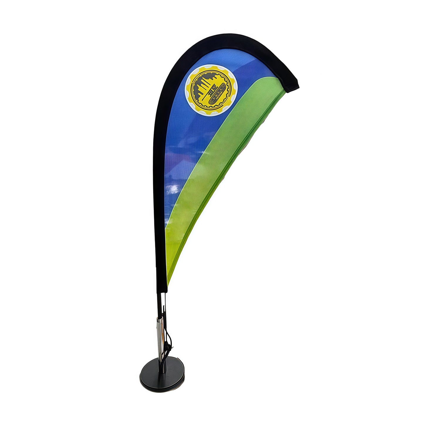Desktop P Shaped Mini Beach Flag
