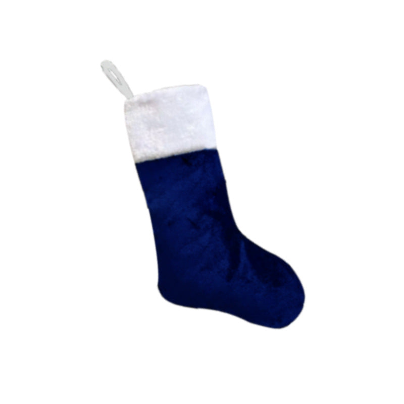 Christmas Socks Knitting Red Snowflake Christmas Decoration for Home Gift Xmas