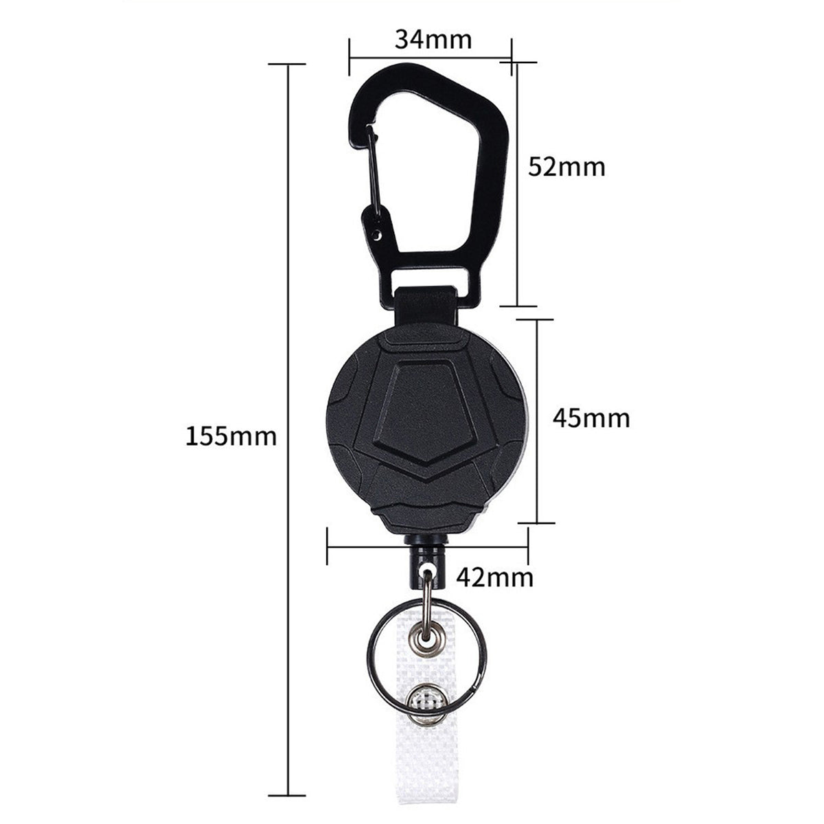 Anti-Drop Retractable Phone Holder Clip For Trave and Hiking