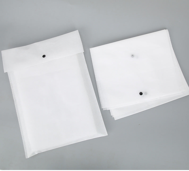 7.8 x 11.7" Non Woven Bag Hidden Buckle Packaging Bag