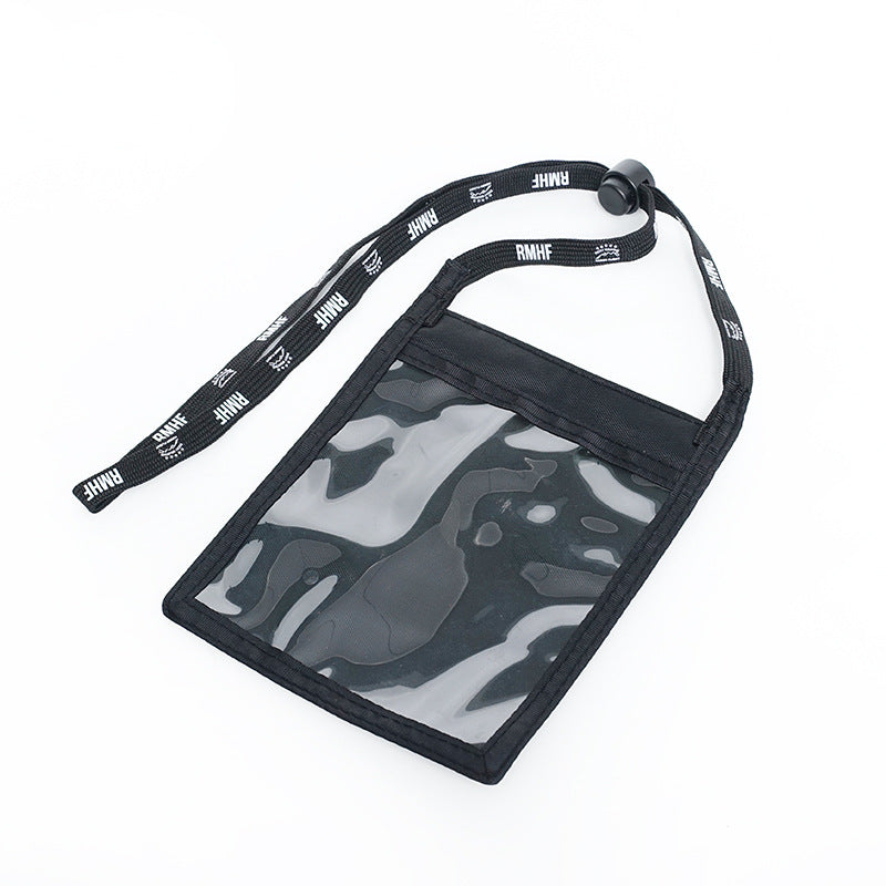 Customized Lanyard Super Large Pouch Badge Holder