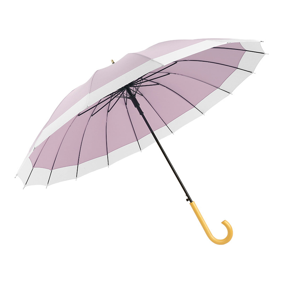 Long Handle Umbrella, Windproof Large Umbrella, Wind Resistant Big Golf Umbrellas For Adult