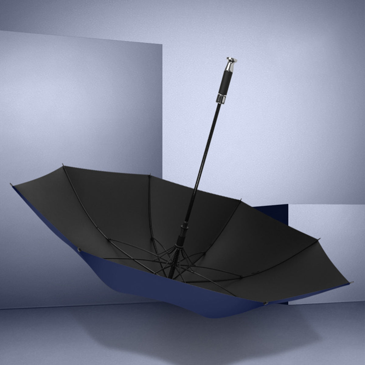 Long Handle Umbrella, Large Straight Pole Double Golf Sunny Umbrella Men Gifts