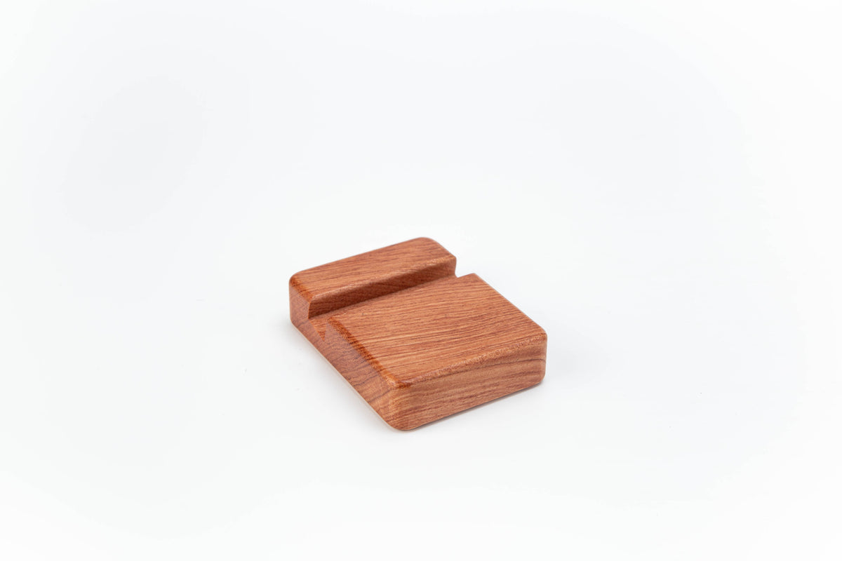 #862 Rosewood Cuboid Shape One Side Using Phone Stand