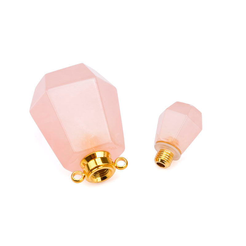 Fan Shape Jade Essential Oil Bottle