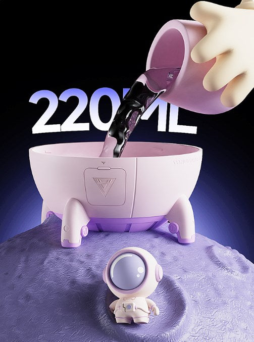 220ml Space Capsule Rechargeable Battery Cool Mist Humidifier