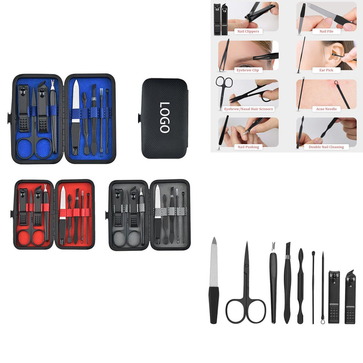 9" 1 Manicure Kit
