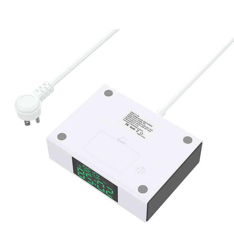 Electronic Clock Multiple Function Charger #YF-08