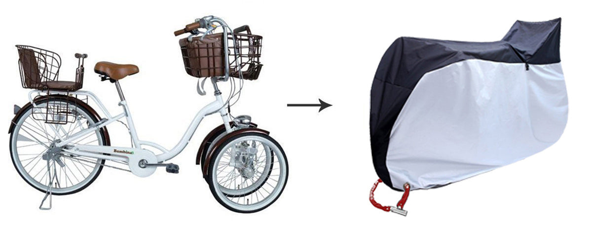 #XL Outdoor Waterproof Bicycle Cover 210D