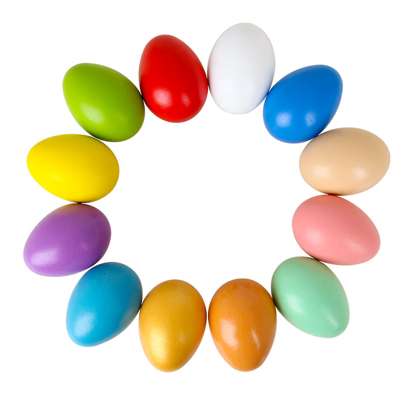 DIY Solid Wood Simulated Egg Easter Egg