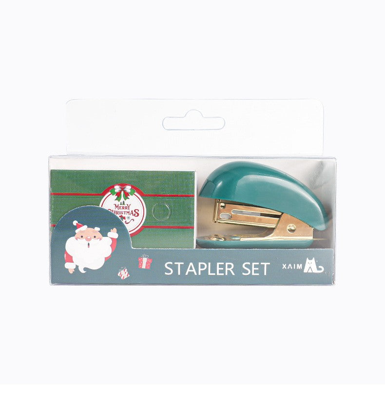 Mini Stapler Set W/ Rose Gold Staples