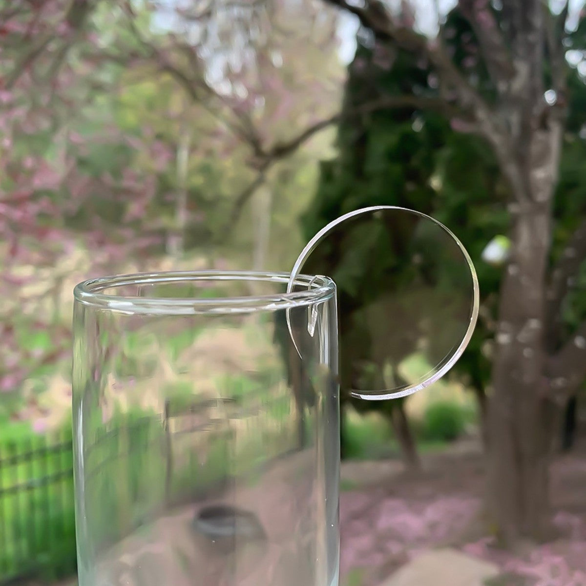 Round Shape Acrylic Drink Marker Wine Glass Recognizer