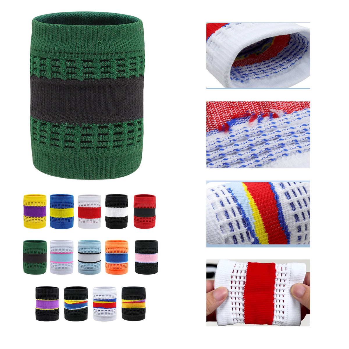 Mesh Anti-Sweat Wristband