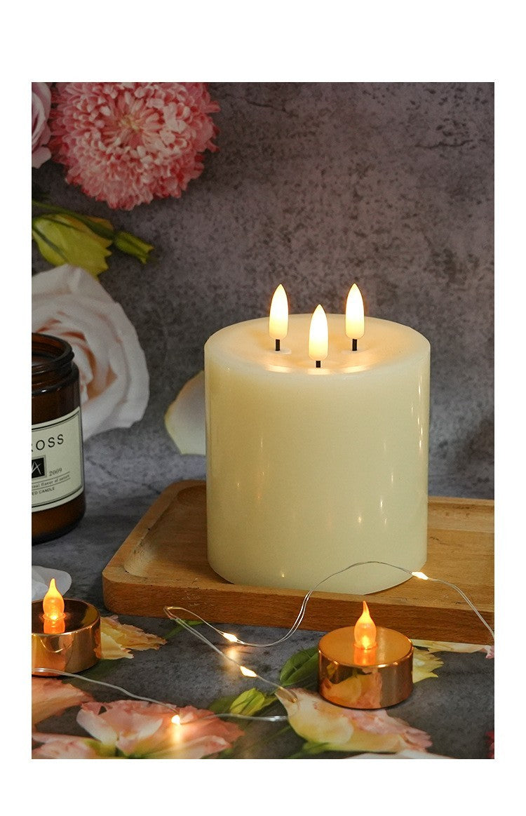 Electronic Candle Remote Control 3 Head 4 x 12"