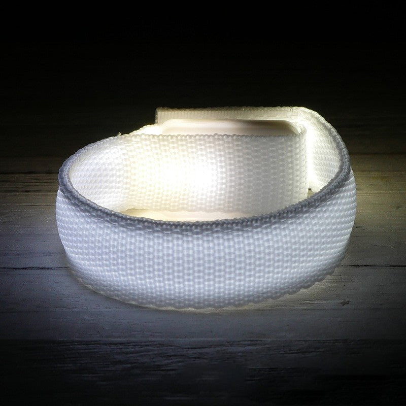 7-Color Changing LED Light-Up Wristband W/ Battery